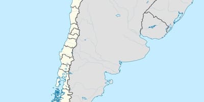Karta antofagasta, Čile