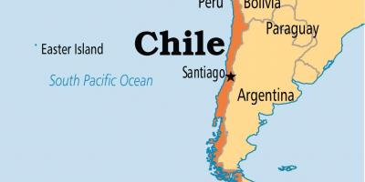 Santiago de Chile karti